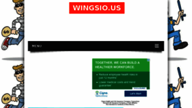 What Wingsio.us website looked like in 2017 (6 years ago)