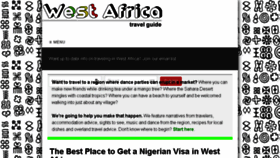 What Westafricatravelguide.com website looked like in 2017 (6 years ago)