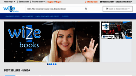 What Wizebooks.co.za website looked like in 2017 (6 years ago)