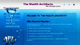 What Wealtharchitects.in website looked like in 2017 (6 years ago)
