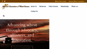 What Wheatworld.org website looked like in 2017 (6 years ago)