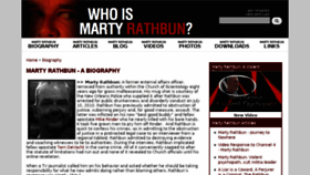 What Whoismartyrathbun.com website looked like in 2017 (6 years ago)