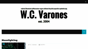 What Wcvarones.com website looked like in 2017 (6 years ago)