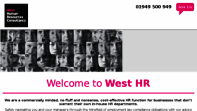 What Westhr.co.uk website looked like in 2017 (6 years ago)