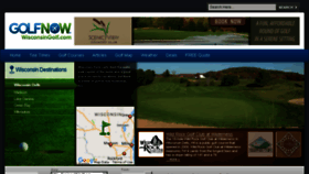 What Wisconsingolf.com website looked like in 2017 (6 years ago)