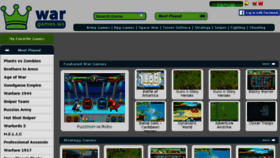 What War-games.ws website looked like in 2017 (8 years ago)