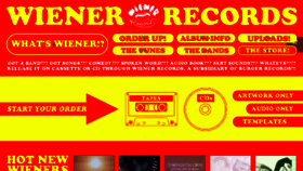 What Wienerrecords.org website looked like in 2017 (6 years ago)