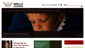What Wellscathedral.org.uk website looked like in 2017 (6 years ago)