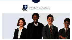 What Wrekincollege.com website looked like in 2017 (6 years ago)