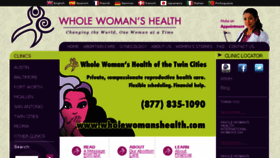 What Wholewomanshealth.com website looked like in 2017 (6 years ago)