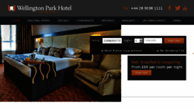 What Wellingtonparkhotel.com website looked like in 2017 (6 years ago)