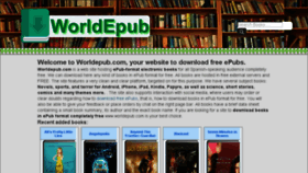 What Worldepub.com website looked like in 2017 (6 years ago)