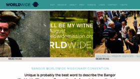 What Worldwidemission.org website looked like in 2017 (6 years ago)