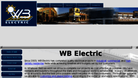 What Wbelectricllc.com website looked like in 2017 (6 years ago)