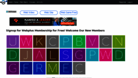What Webplus.com website looked like in 2017 (6 years ago)