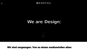 What Weadyou.com website looked like in 2017 (6 years ago)