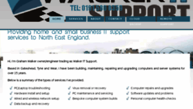 What Walker-it-support.co.uk website looked like in 2017 (6 years ago)