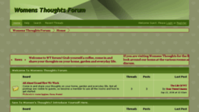 What Womensthoughts.co.uk website looked like in 2017 (6 years ago)