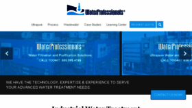 What Waterprofessionals.com website looked like in 2017 (6 years ago)