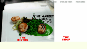 What Winemarketbistro.com website looked like in 2017 (6 years ago)