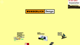 What Wunderlich-design.de website looked like in 2017 (6 years ago)