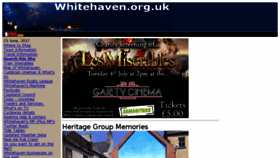 What Whitehaven.org.uk website looked like in 2017 (6 years ago)