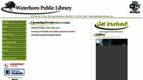 What Waterborolibrary.org website looked like in 2017 (6 years ago)