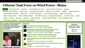 What Windtaskforce.org website looked like in 2017 (6 years ago)