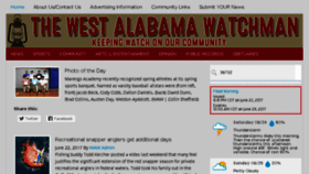 What Westalabamawatchman.com website looked like in 2017 (6 years ago)