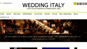 What Weddingitaly.com website looked like in 2017 (6 years ago)