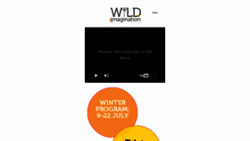 What Wildimagination.com.au website looked like in 2017 (6 years ago)