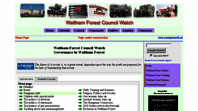 What Walthamforestcouncilwatch.org website looked like in 2017 (6 years ago)
