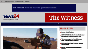 What Witness.co.za website looked like in 2017 (6 years ago)
