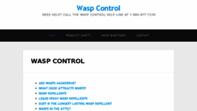 What Wasps.net website looked like in 2017 (6 years ago)