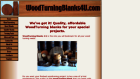 What Woodturningblanks4u.com website looked like in 2017 (6 years ago)