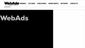 What Webads.es website looked like in 2017 (6 years ago)