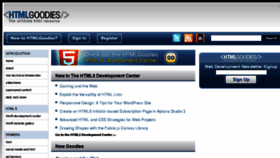 What Webdevelopersjournal.com website looked like in 2017 (8 years ago)