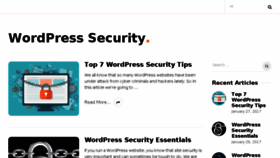 What Wordpresssecuritylab.com website looked like in 2017 (6 years ago)