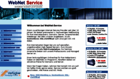 What Webnet-service.de website looked like in 2017 (6 years ago)