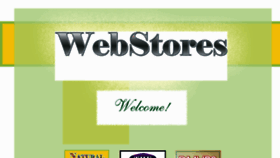 What Webstores.com website looked like in 2017 (6 years ago)