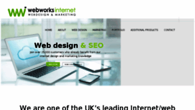 What Webworksinternet.co.uk website looked like in 2017 (6 years ago)