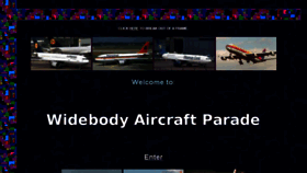 What Widebodyaircraft.nl website looked like in 2017 (6 years ago)