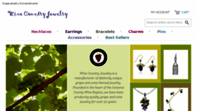 What Winecountryjewelry.com website looked like in 2017 (6 years ago)