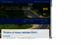 What Wisconsindmv.gov website looked like in 2017 (6 years ago)