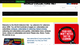 What Worldcollectorsnet.com website looked like in 2017 (6 years ago)
