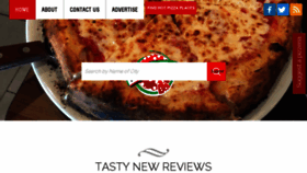 What Worstpizza.com website looked like in 2017 (6 years ago)