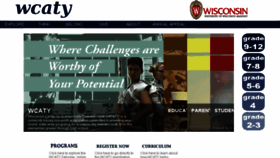What Wcatyweb.org website looked like in 2017 (6 years ago)