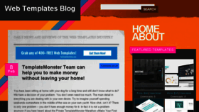 What Webtemplatesblog.com website looked like in 2017 (6 years ago)
