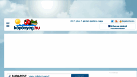 What Ww.koponyeg.hu website looked like in 2017 (6 years ago)