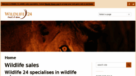 What Wildlife24.com website looked like in 2017 (6 years ago)